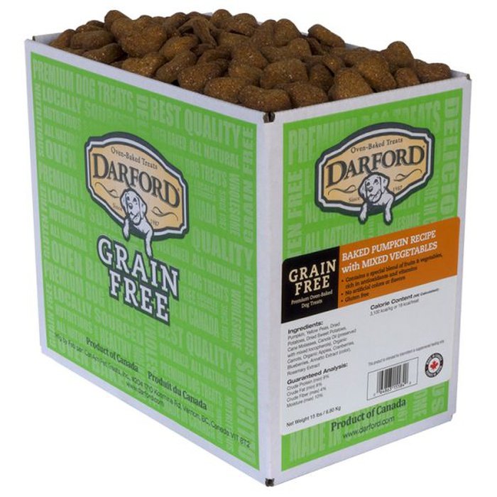Darford biscuit 15lbs Biscuits Darford Citrouille 15 lbs