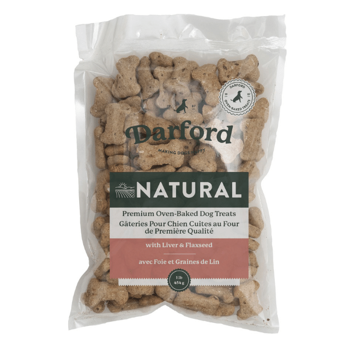 Darford biscuit Biscuits pour chiens Darford foie et graines de lin 1 lb