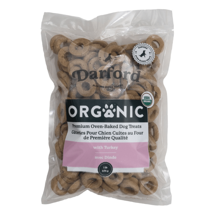 Darford biscuit Biscuits pour chiens Darford Organic - Dinde 1 lb