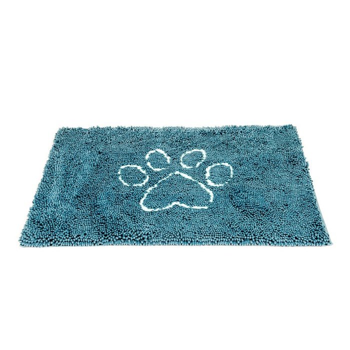 DogGoneSmart tapis absorbant Tapis super absorbant Dirty Paws Bleu