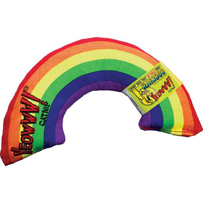 Ducky world jouet chat Jouet pour chats Arc-en-ciel avec Catnip