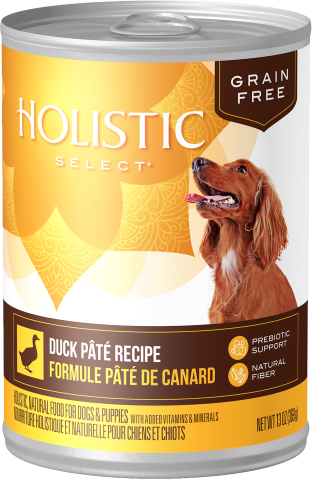 Eagle nourriture humide Nourriture humide pour chiens Holistic Select Grain Free Duck Pâté 12 x 13oz