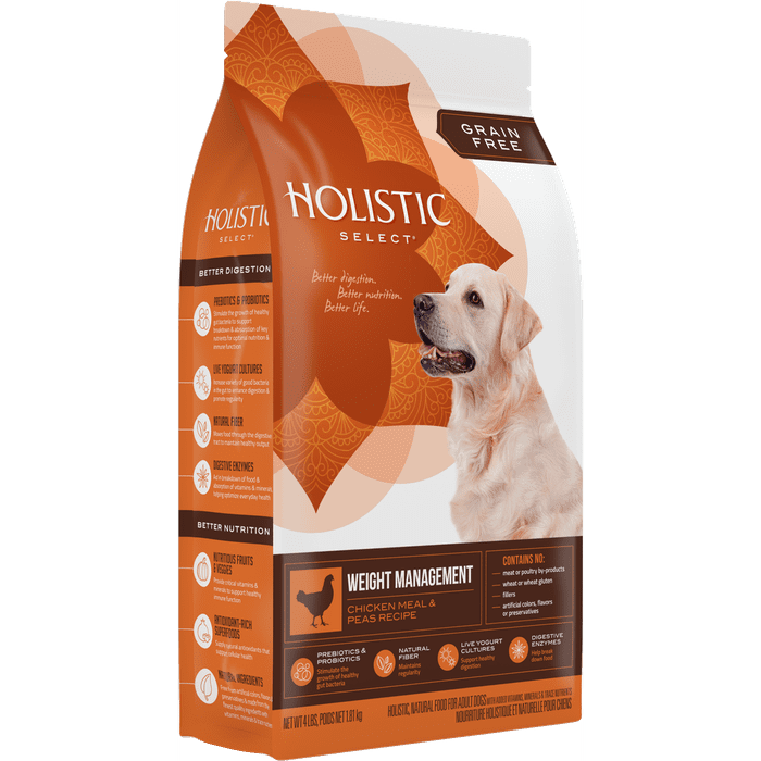 Holistic select weight management dog food online