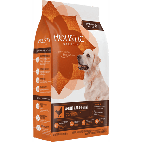 Holistic weight clearance management dog food