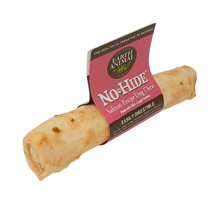 Earth Animal Gâteries Gâteries à mâcher Earth Animal No-Hide - saumon 7''