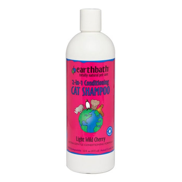 Earthbath shampoing Shampoing Earthbath pour chats 2 en 1