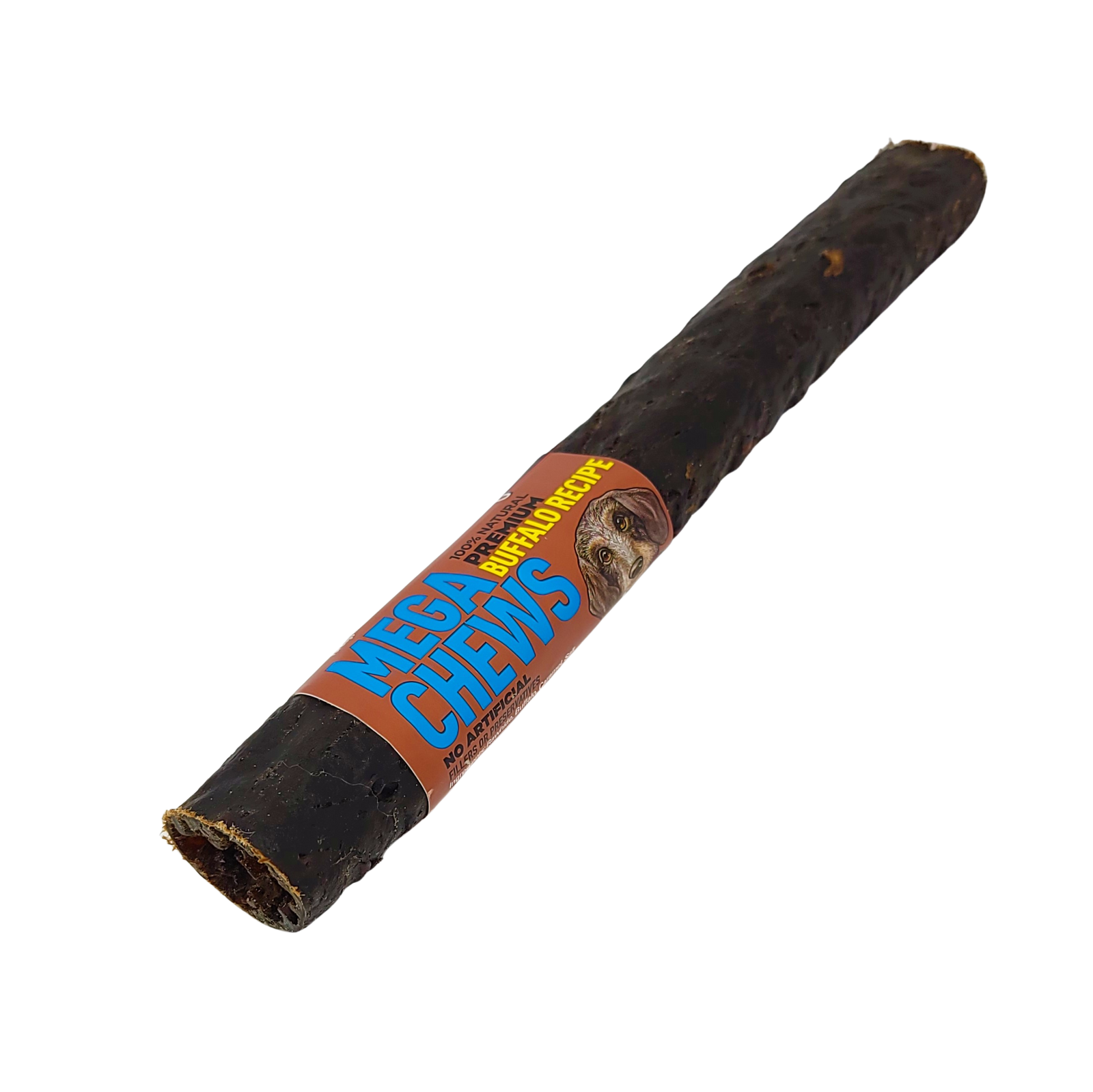 Etta Says Gâteries Bâton à mâcher Etta Says Mega Chew Premium 10'' Buffle