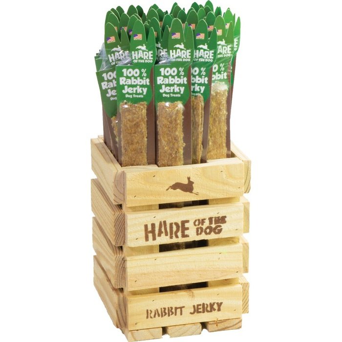 Etta Says Gâteries Gâteries à mâcher Jerky de Lapin