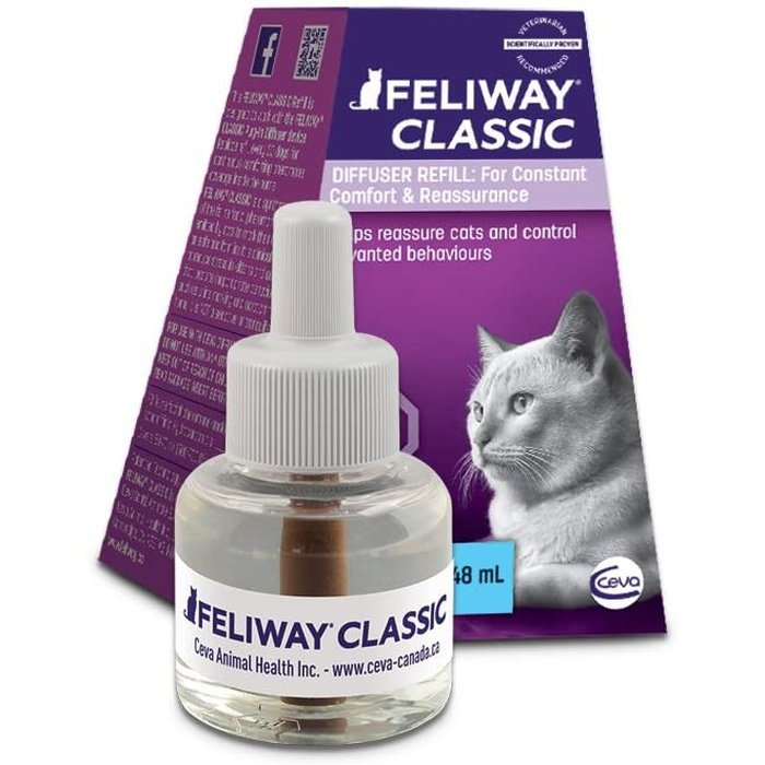 Feliway calmant Recharge 30 jours. Feliway Diffuseur Calmant pour chats