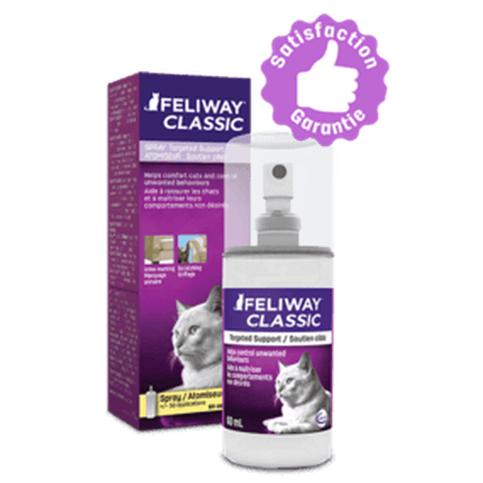 Feliway spray calmant pour chats 20ml - Sherbrooke Canin