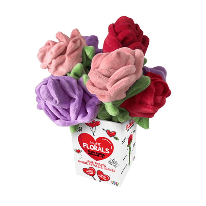 Foufou Dog jouets pour chien Jouet Hide N Seek rose