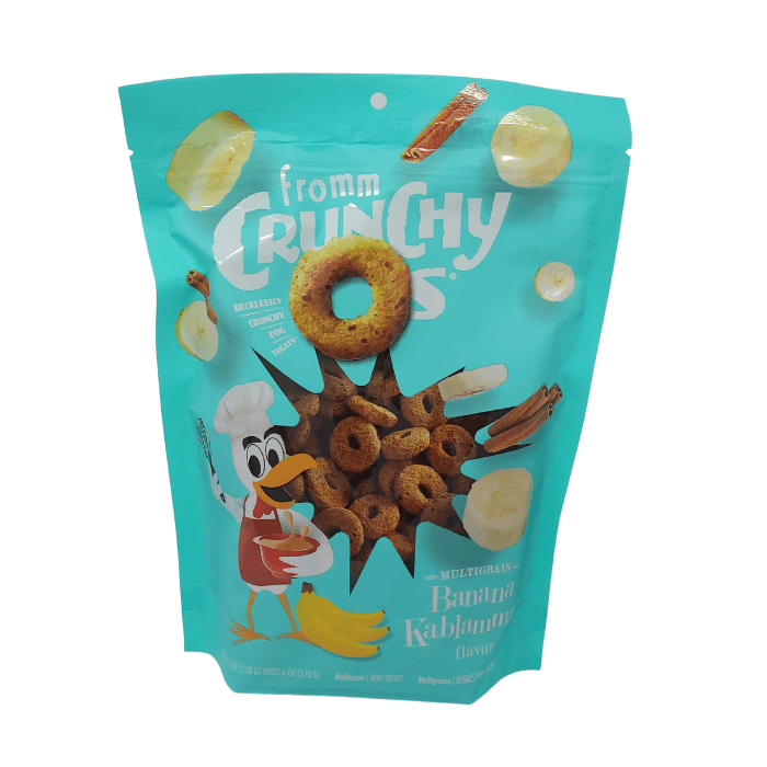 Fromm Gâteries Gâteries pour chiens Crunchy o&#39;s Banane 6oz