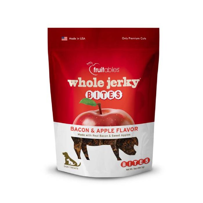 Fruitables Gâteries Fruitables Bacon & Apple Whole Jerky Bites