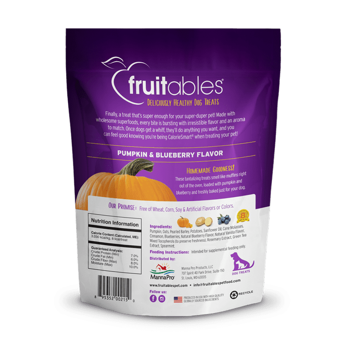 Fruitables Gâteries Fruitables Pumpkin & Blueberry