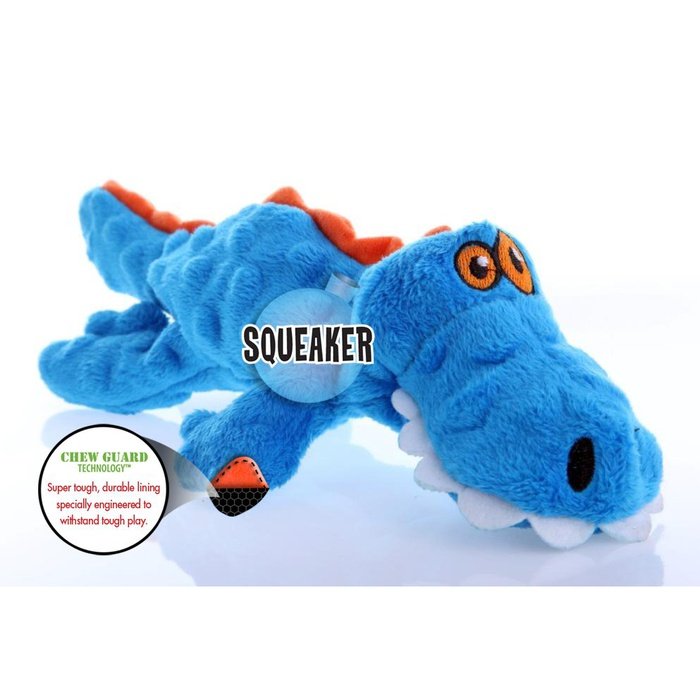 GoDog jouets pour chien Jouet pour chien Alligator Chew Guard