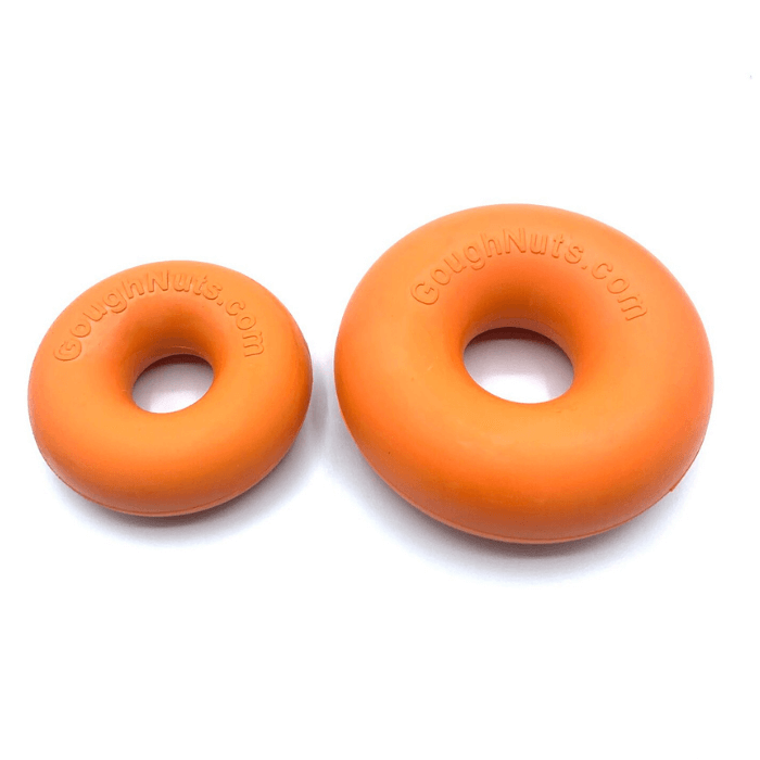Goughnuts jouets pour chien Jouet pour chiens - Goughnuts original Anneau orange