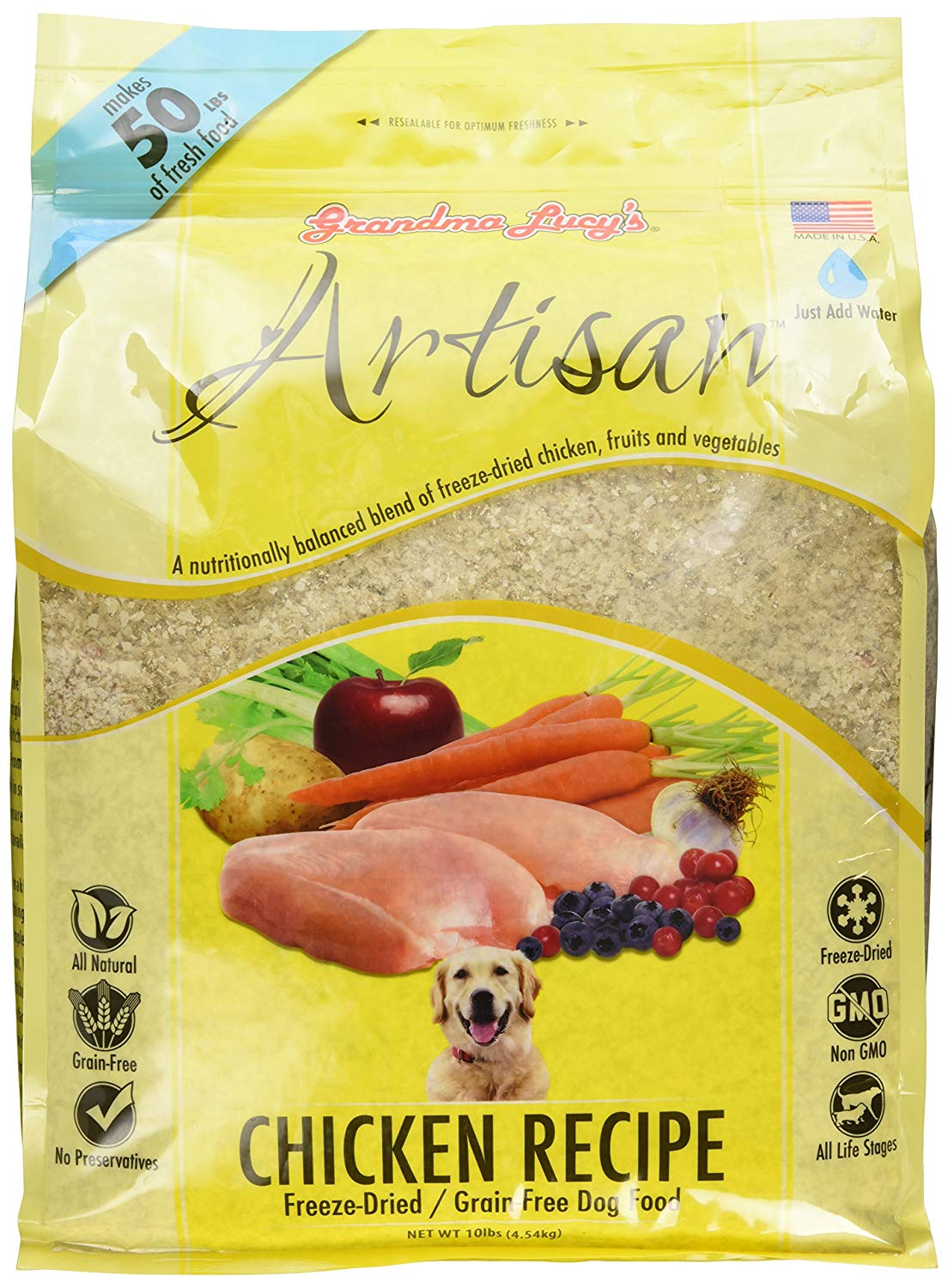 Grandma Lucy's nourriture Grandma Lucy's Artisan Chicken Grain Free Dog Food