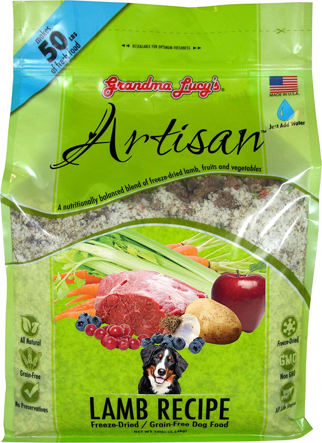 Grandma Lucy's nourriture Grandma Lucy's Artisan Lamb Grain Free Dog Food
