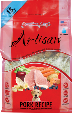 Grandma Lucy's nourriture Grandma Lucy's Artisan Pork Grain Free Dog Food