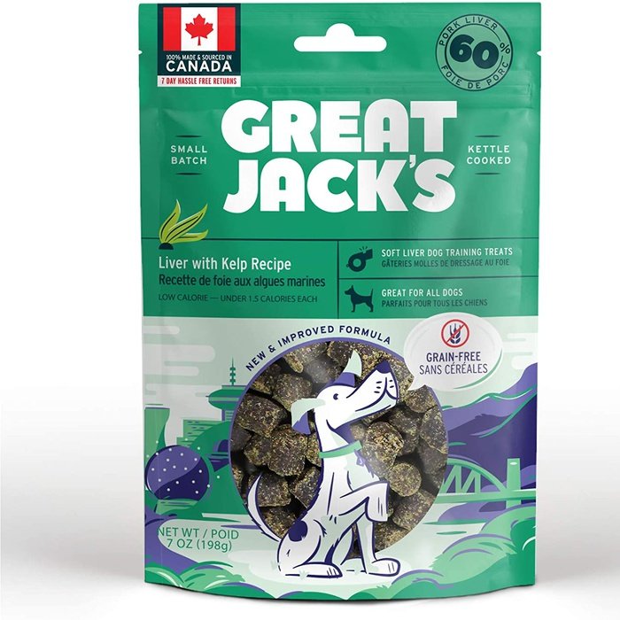 Great Jack's 14oz Gâteries au foie et algues Big Bitz Great Jack's 14oz