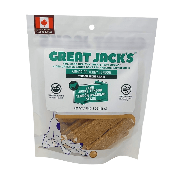 Great Jack's Jerky tendon d'agneau séché à l'air 7oz
