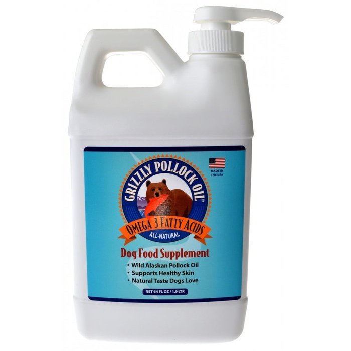 Grizzly supplement 16oz Huile de goberge Grizzly Huile de goberge Grizzly