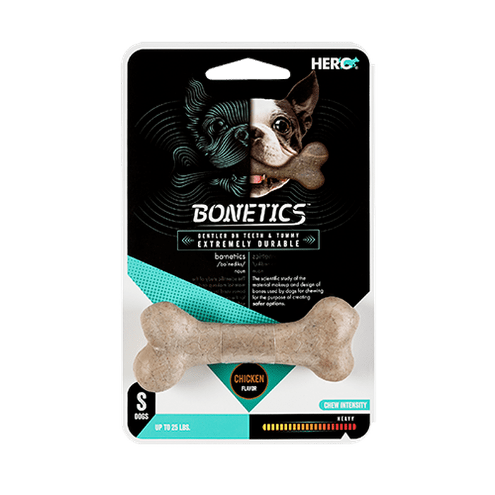 Hero jouets pour chien Small Jouet à mâcher Hero Bonetics Poulet