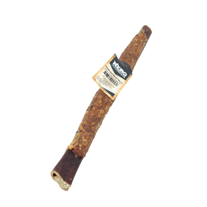 HeroDogTreats Gâteries Bâton de boeuf au collagène enrobée 12''