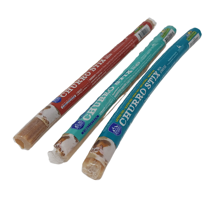 Himalayan dog chew Gâteries Bâtons Churro en Paquet de 3
