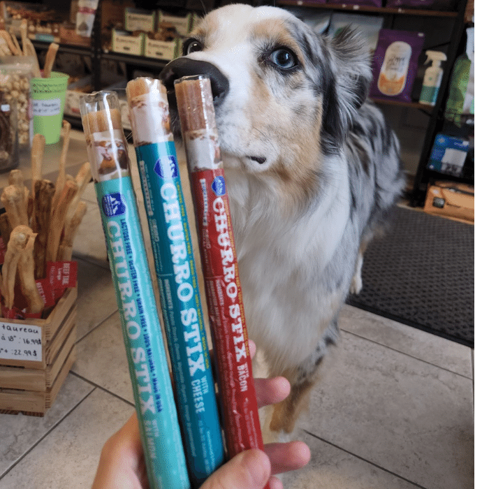 Himalayan dog chew Gâteries Bâtons Churro en Paquet de 3