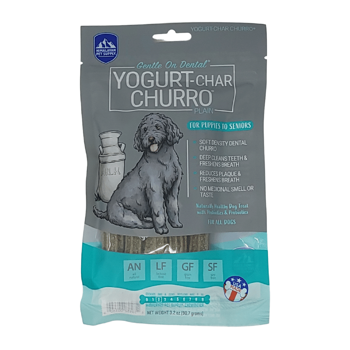 Himalayan dog chew Gâteries Churros au yogourt et charbon