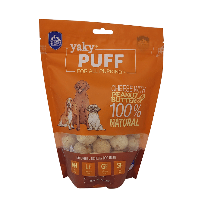 Himalayan dog chew Gâteries Yaky soufflé au beurre d&#39;arachides