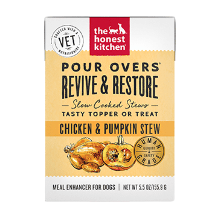 Honest Kitchen nourriture humide Nourriture humide fonctionnelle - récupération poulet et citrouille 5.5oz