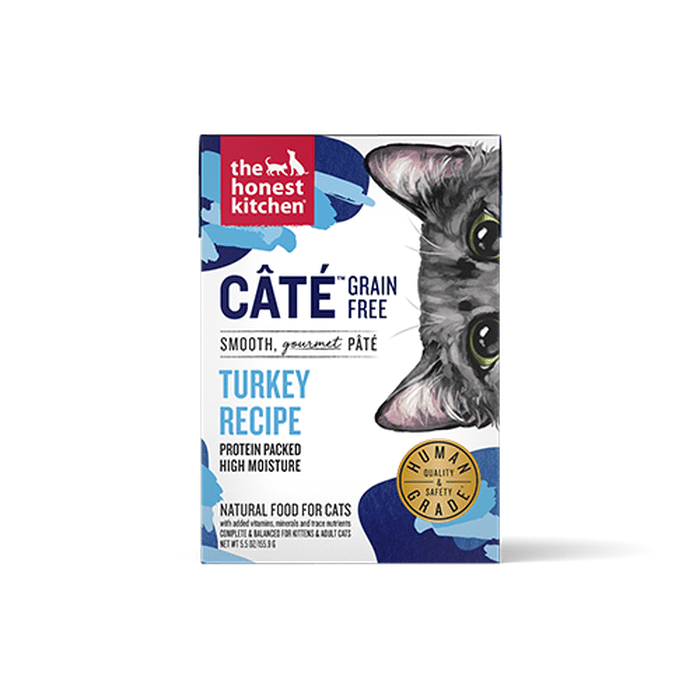 Honest Kitchen nourriture humide Nourriture humide pour chats Honest Kitchen Câté à la dinde 12 X 5.5 OZ