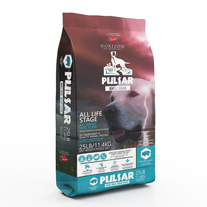 Horizon nourriture 11kg Nourriture pour chien Horizon Pulsar avec grains entiers Porc Nourriture pour chien Horizon Pulsar avec grains entiers Porc