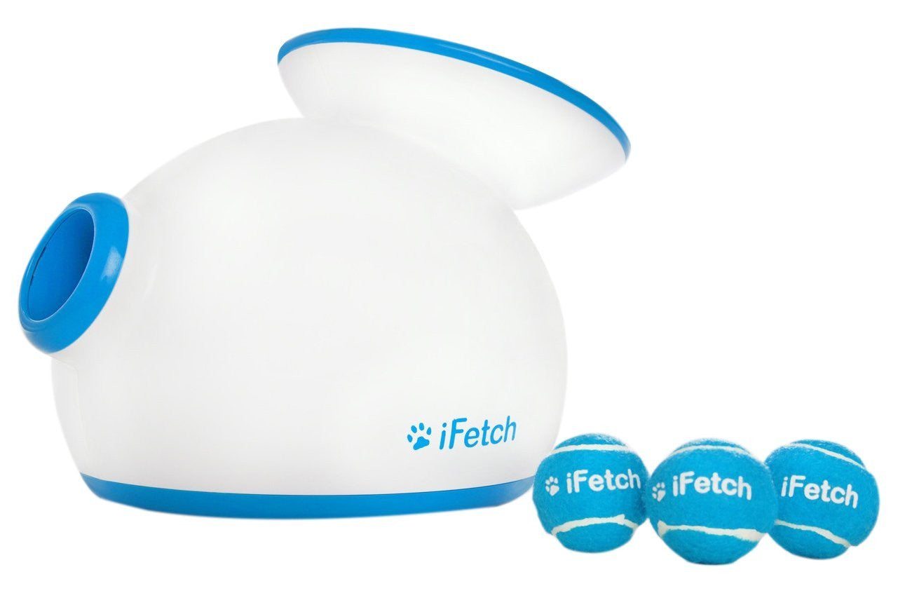 Automatic ball launcher for small dogs, ifetch