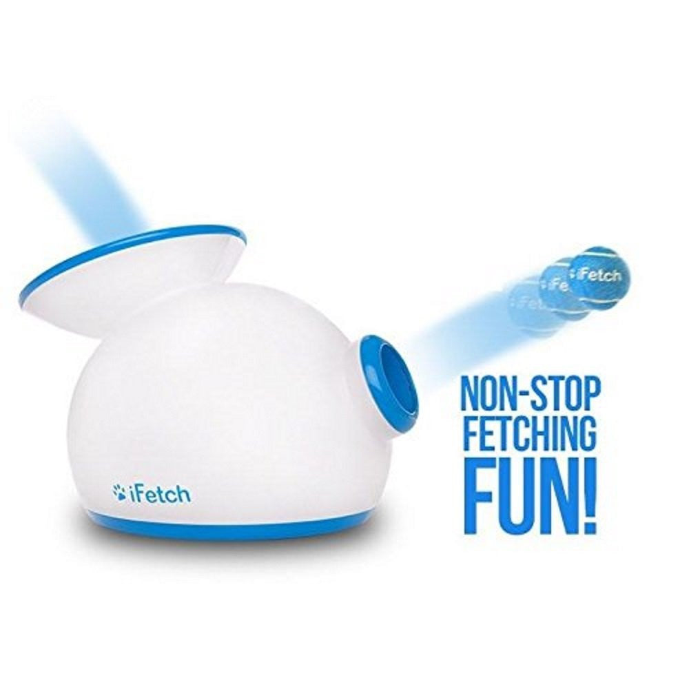 Automatic ball launcher for small dogs, ifetch