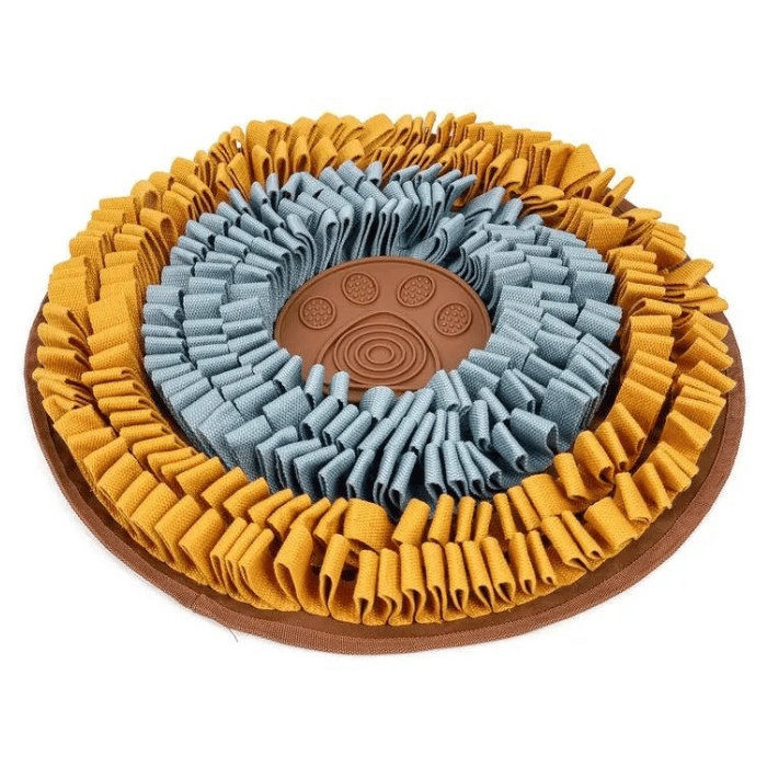 Injoya jouets pour chien Tapis de fouille - Cookie Bleu et Orange