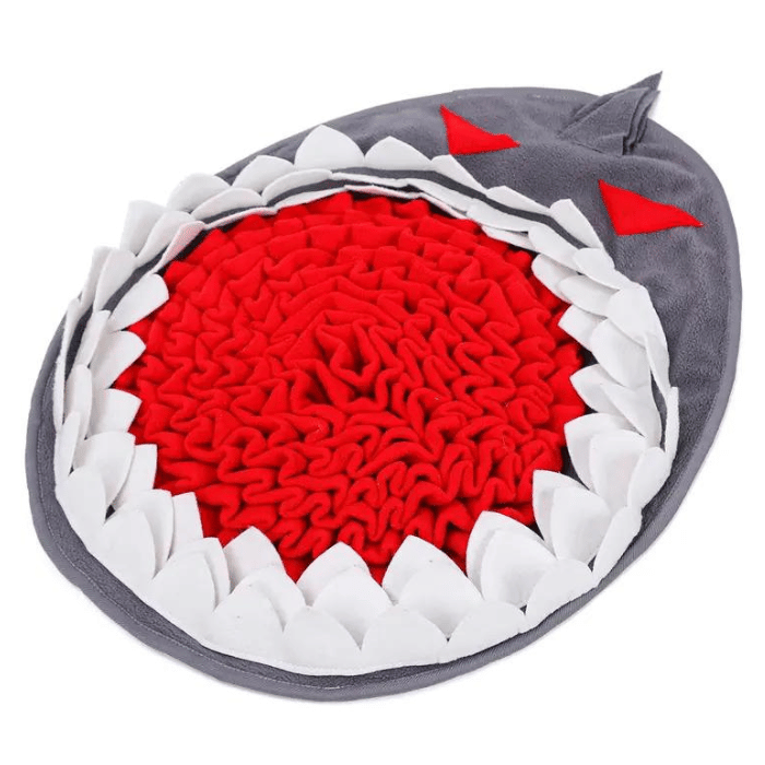 Injoya jouets pour chien Tapis de fouille Requin