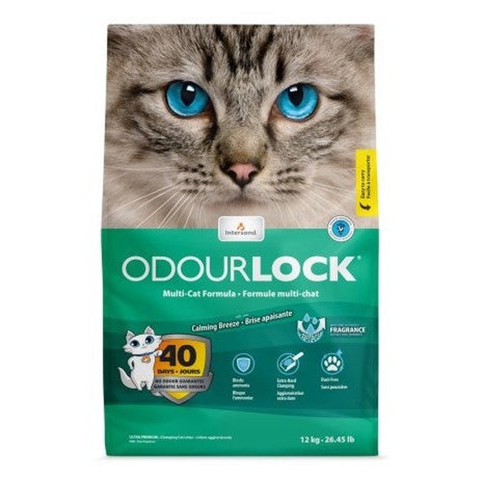 Intersand exclus Litière pour chat Intersand odour lock ultra premium brise apaisante 12kg
