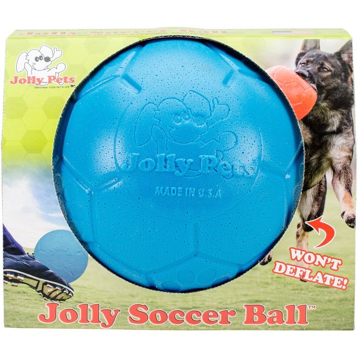 Jolly Pets jouets pour chien Ballon de soccer pour chien, ultra-résistant Jolly Pet