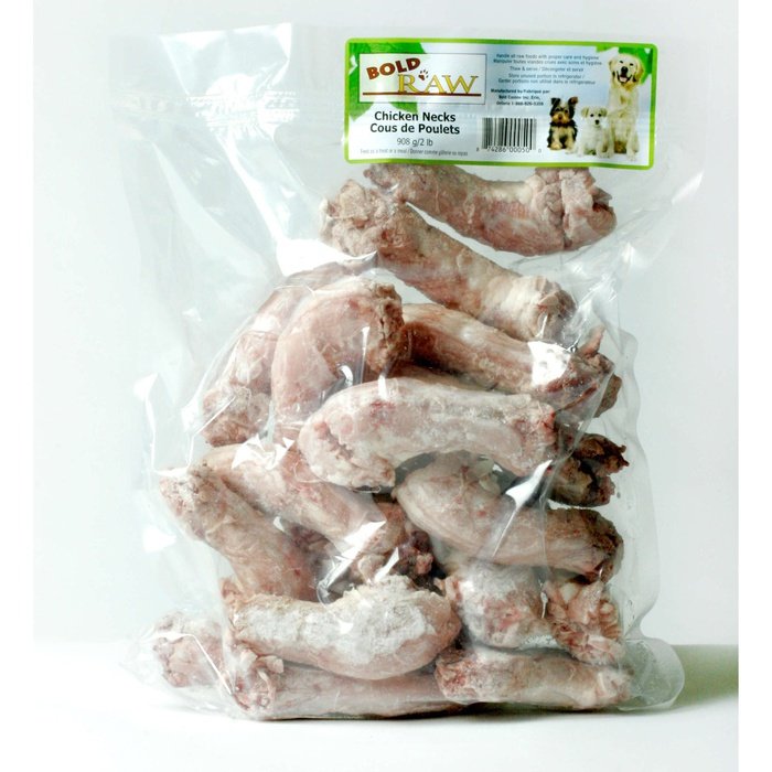 K9 Choice Foods congele Cous de poulets cru congelé - en magasin seulement