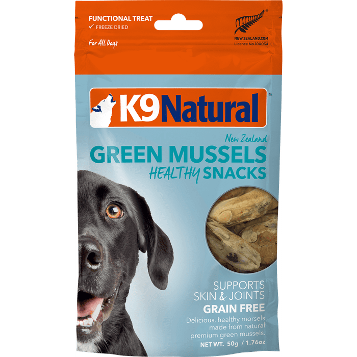 K9 natural Gâteries Gâteries pour chien K9 Natural Moules Vertes Healthy Snacks