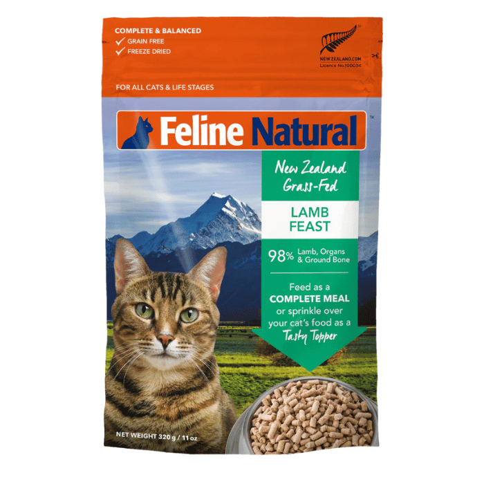 K9 natural nourriture chat Feline Natural nourriture pour chat à l'agneau lyophilisée 320g