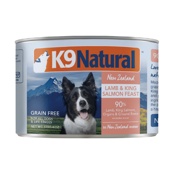 K9 natural nourriture humide Nourriture humide K9 Natural Agneau et Saumon 12 x 6 oz