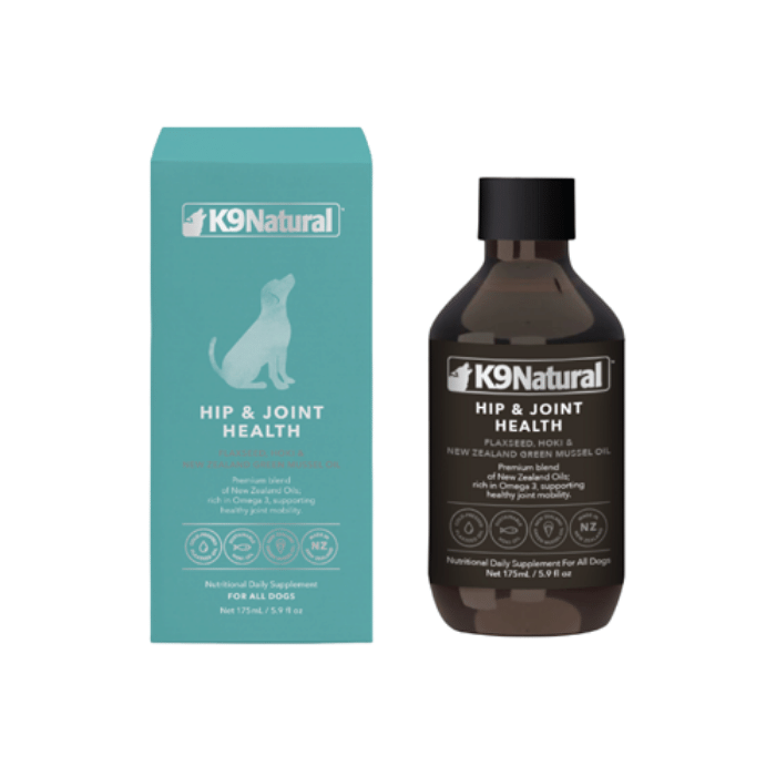 K9 natural Supplément K9 natural hanche et articulation huile omega 3 pour chien