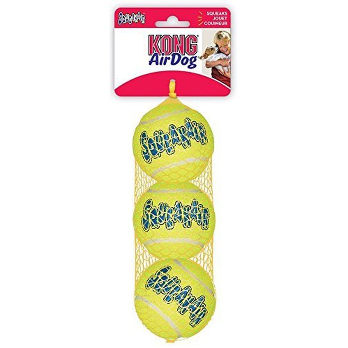 kong balle Balle Air Dog Squeaker Medium Pack de 3