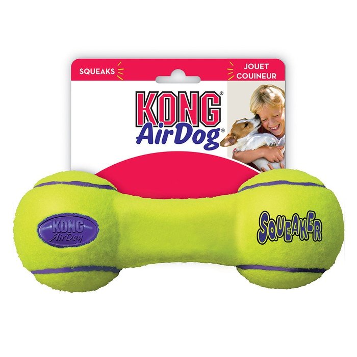 kong balle Kong Air Dog Squeaker Dumbbell