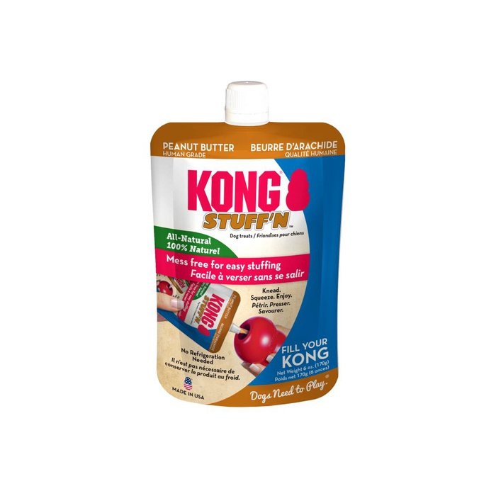 kong Gâteries Kong Stuff'N Beurre d'arachide naturel 6oz