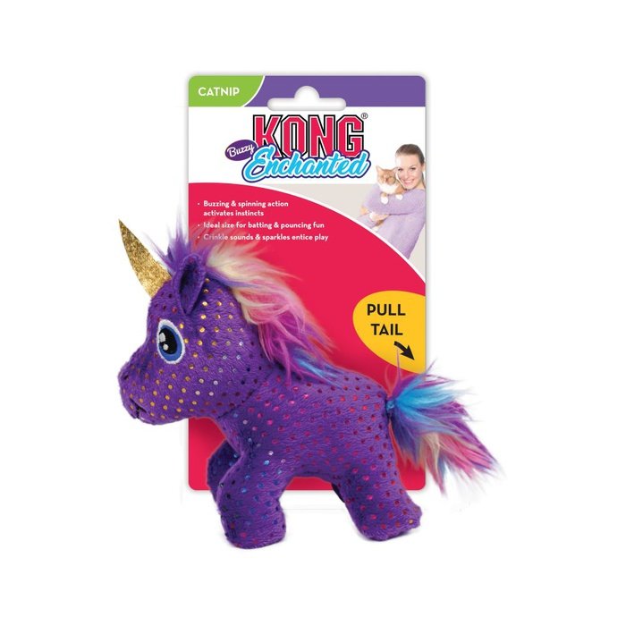 kong jouet chat Jouet pour chats KONG Enchanted Buzzy Unicorn